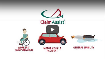 Screenshot of ClaimAssist video from Youtube